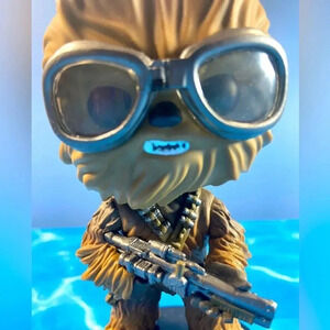 Star Wars - Chewbacca w/ Goggles &  Bowcaster Funko Pop! Bobble head #239